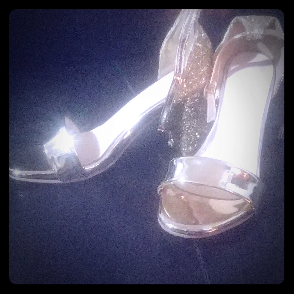Ladies Glitter Heels
